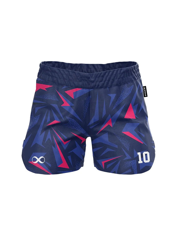 10 Years Kids No Gi Fight Shorts Navy Pink