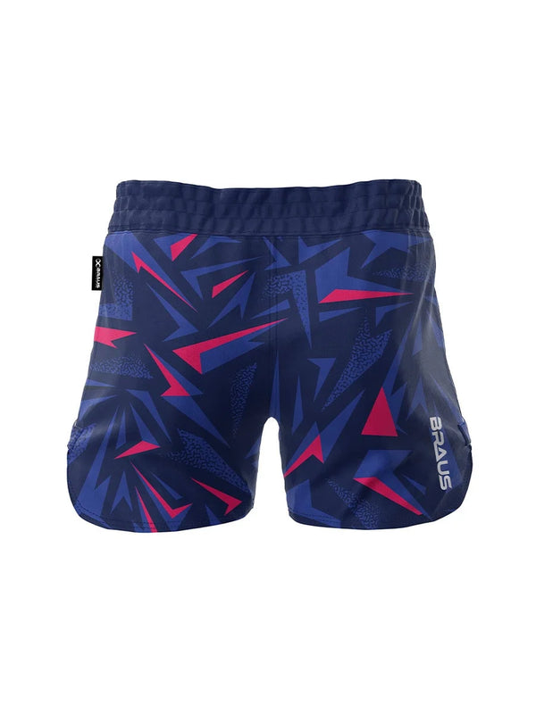 10 Years No Gi Fight Shorts Navy Pink