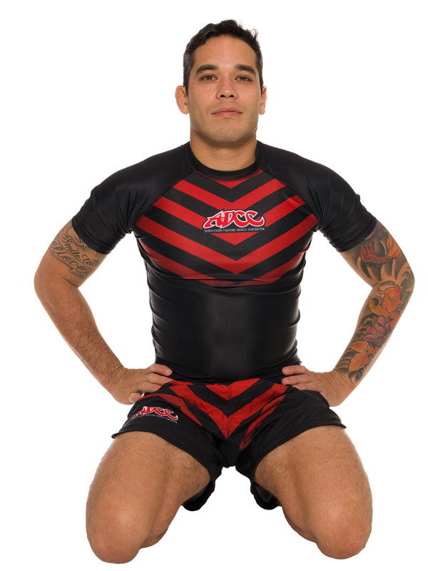 ADCC Arrow No Gi Rash Guard Short Sleeve