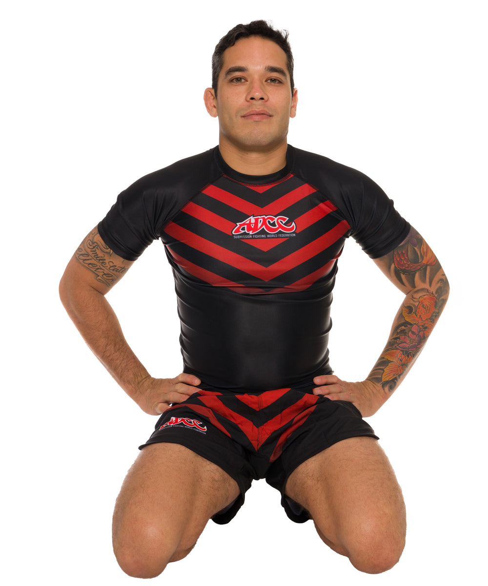 ADCC Arrow No Gi Rash Guard Short Sleeve