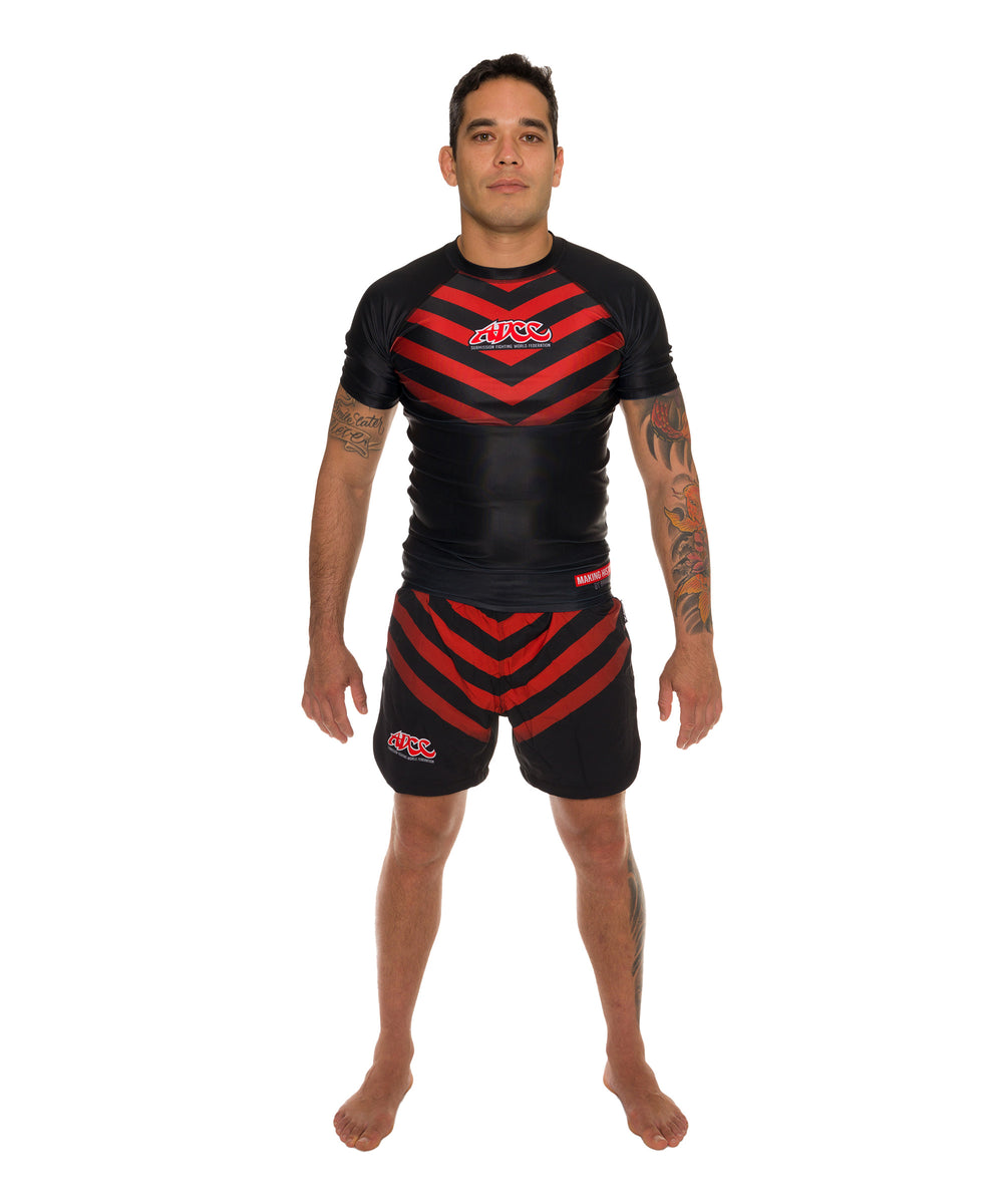 ADCC Arrow No Gi Rash Guard Short Sleeve