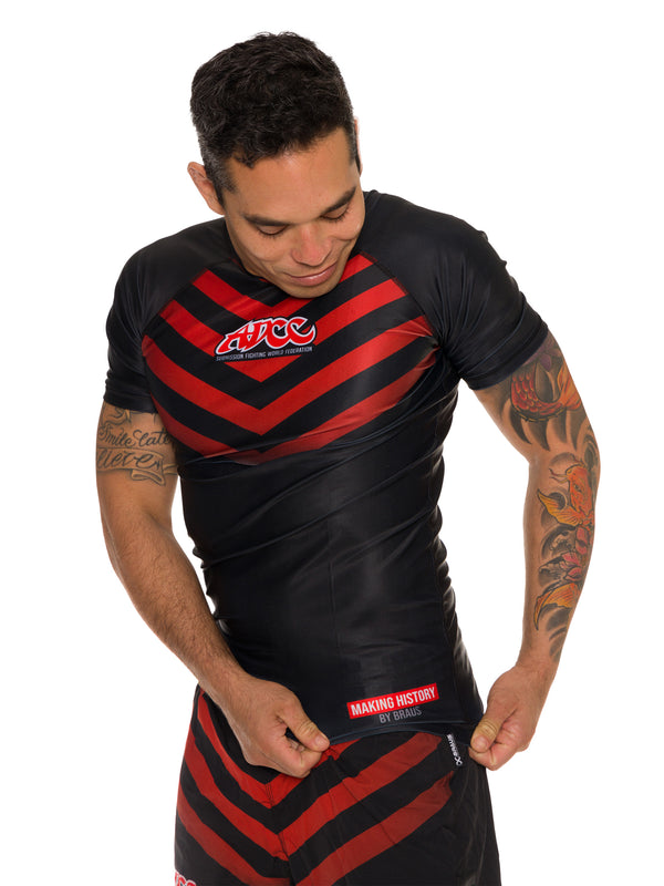 ADCC Arrow No Gi Rash Guard Short Sleeve