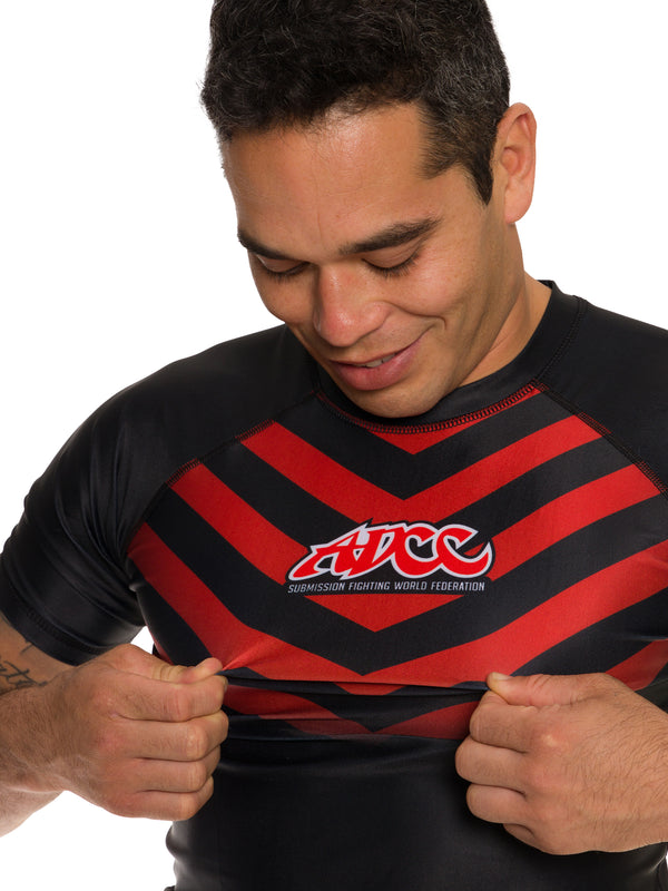ADCC Arrow No Gi Rash Guard Short Sleeve