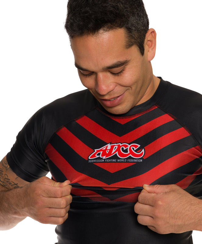 ADCC Arrow No Gi Rash Guard Short Sleeve