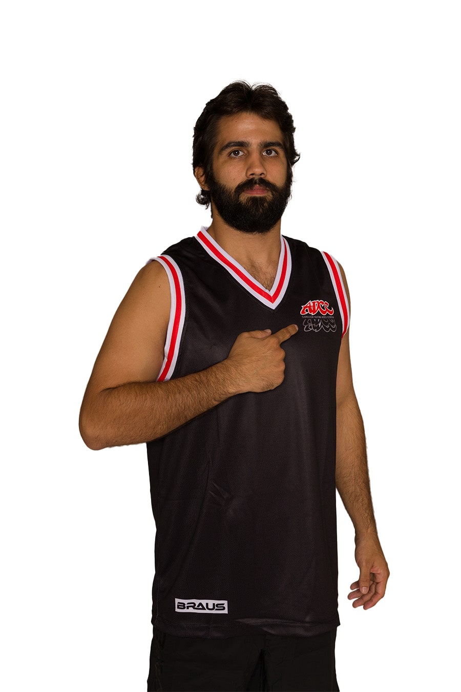 ADCC Basketball Jersey Black