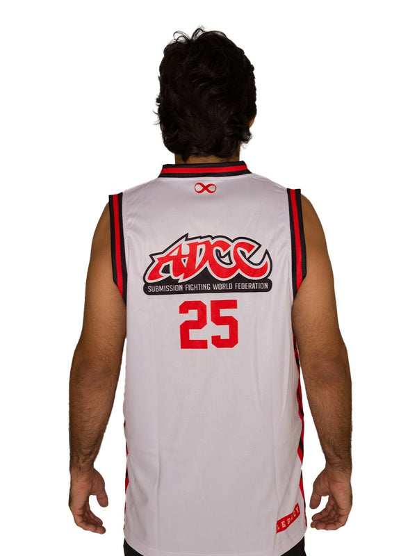 ADCC Basketball Jersey White