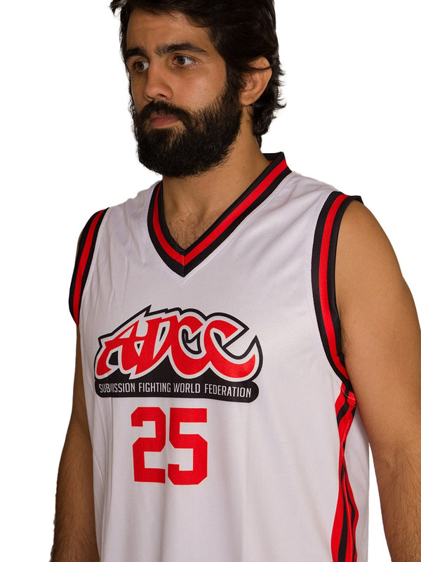 ADCC Basketball Jersey White