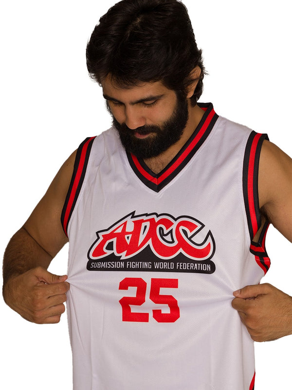 ADCC Basketball Jersey White