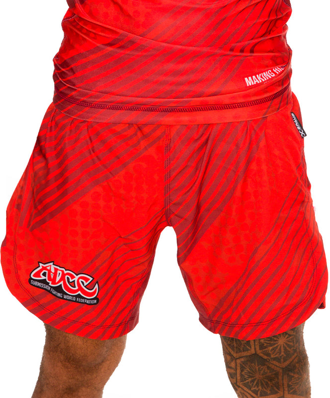 ADCC Red No Gi Fight Shorts