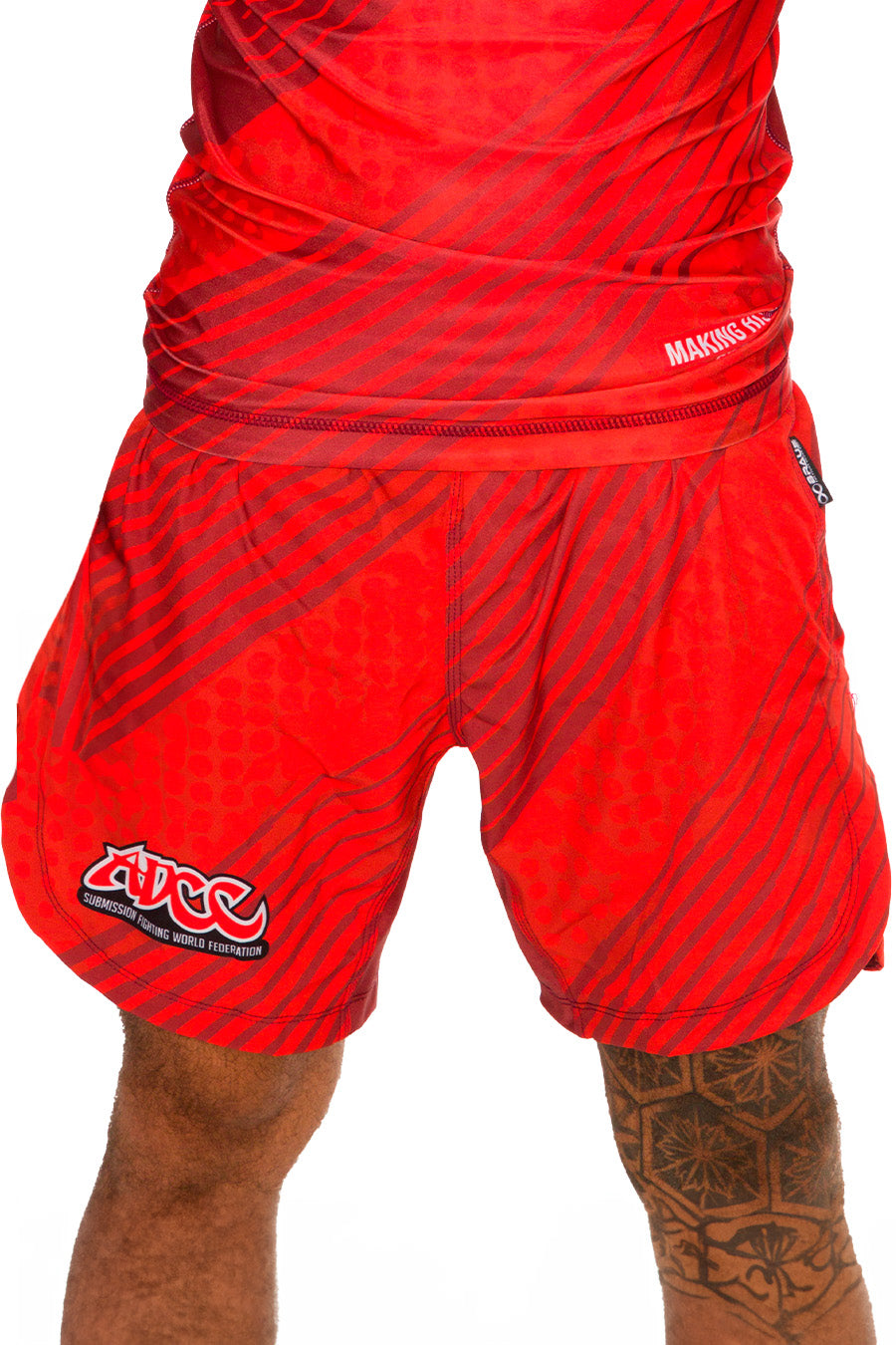 ADCC Red No Gi Fight Shorts