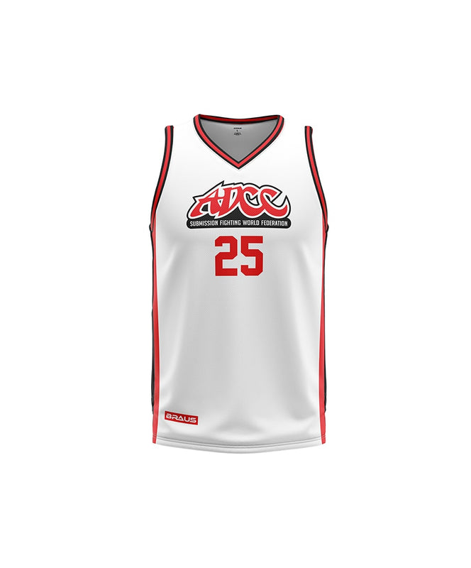 ADCC Basketball Jersey White