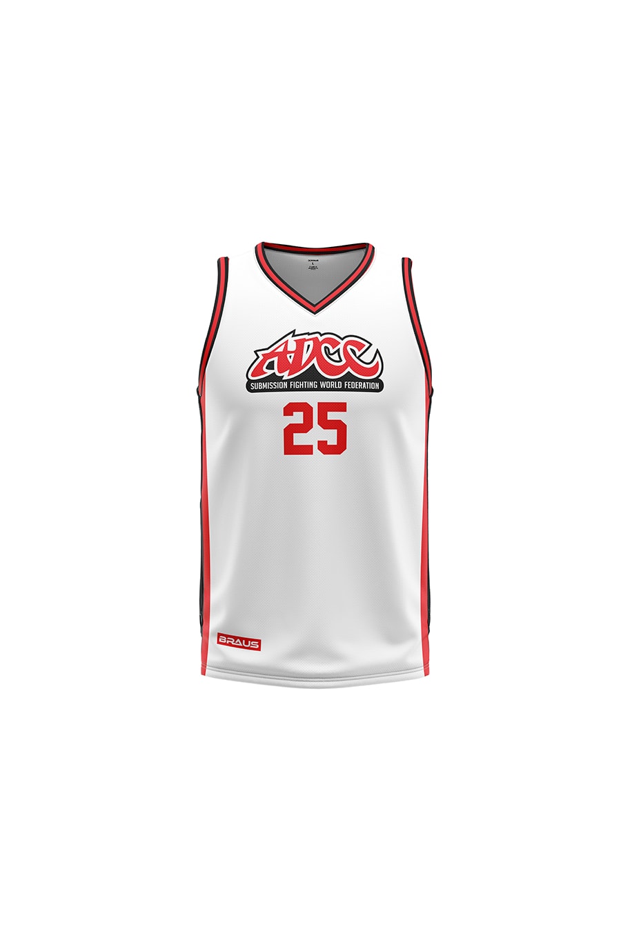 ADCC Basketball Jersey White