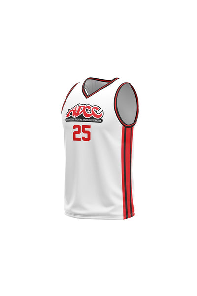 ADCC Kids Basketball Jersey White