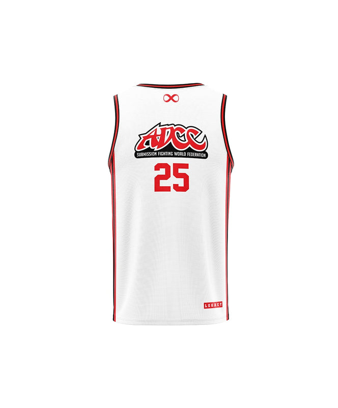 ADCC Basketball Jersey White