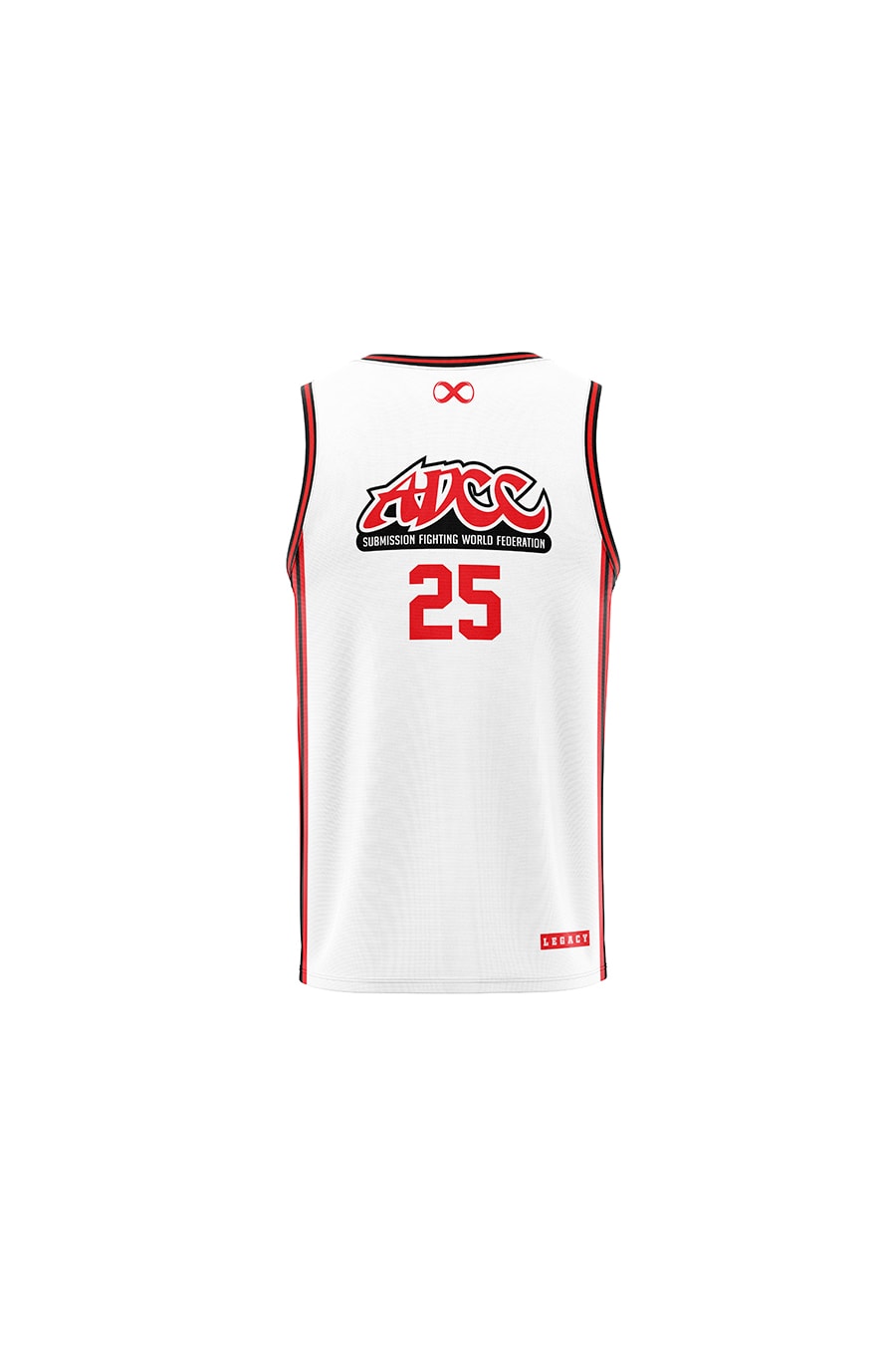 ADCC Kids Basketball Jersey White