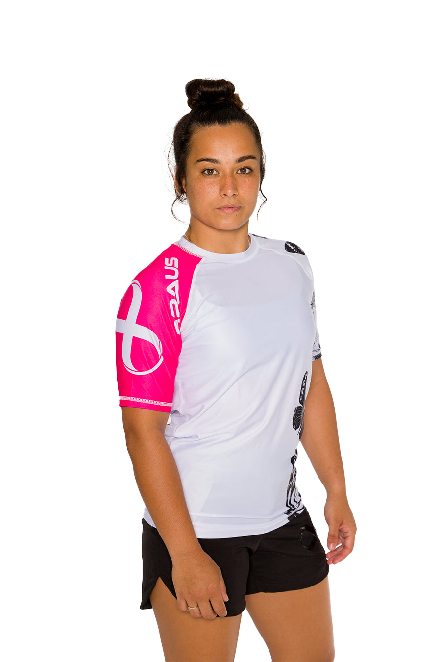 Butterfly Women's No Gi Rash Guard Short Sleeve