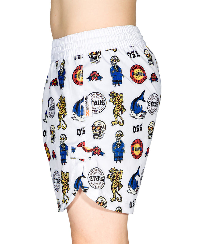 Chill and Jiu Kids No Gi Fight Shorts