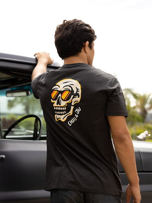 Chill and Jiu T-Shirt Charcoal