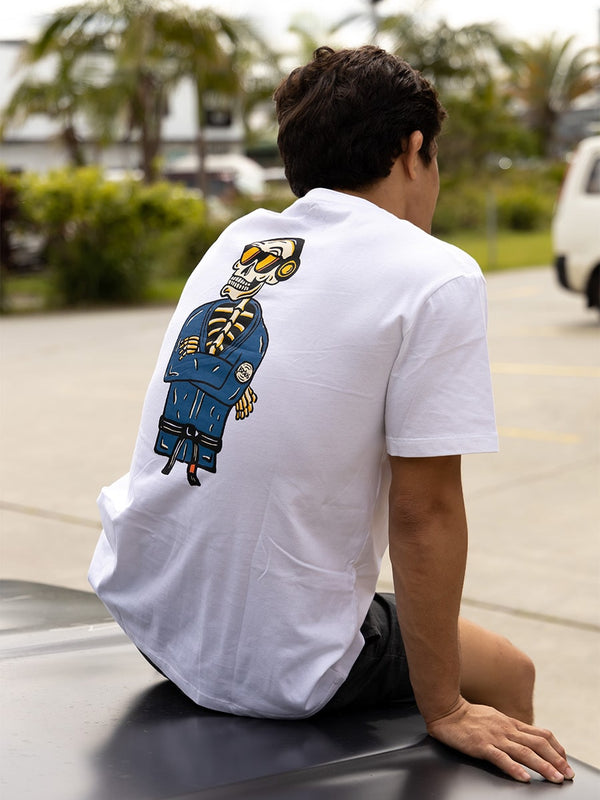 Chill and Jiu T-Shirt White