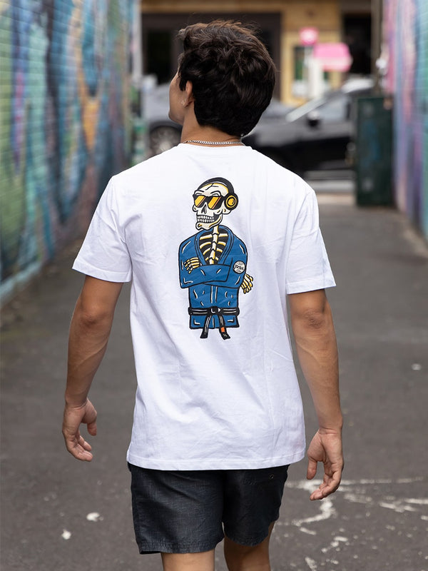 Chill and Jiu T-Shirt White