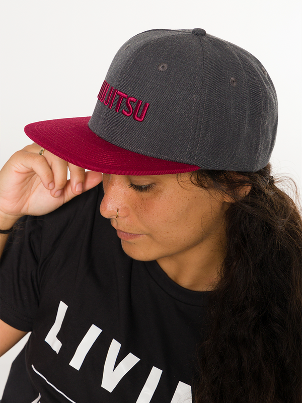 Classic Jiu Jitsu  Snapback Hat Grey