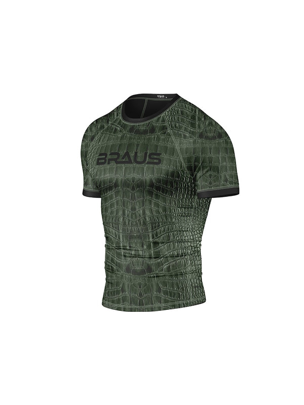 Crocodile No Gi Rash Guard Short Sleeve