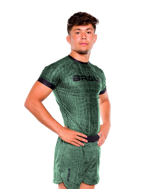 Crocodile No Gi Rash Guard Short Sleeve