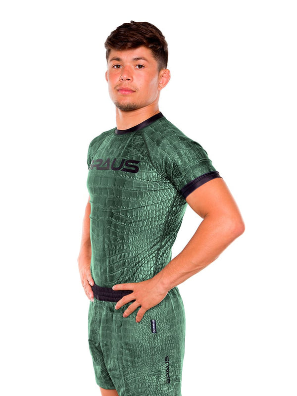 Crocodile No Gi Rash Guard Short Sleeve