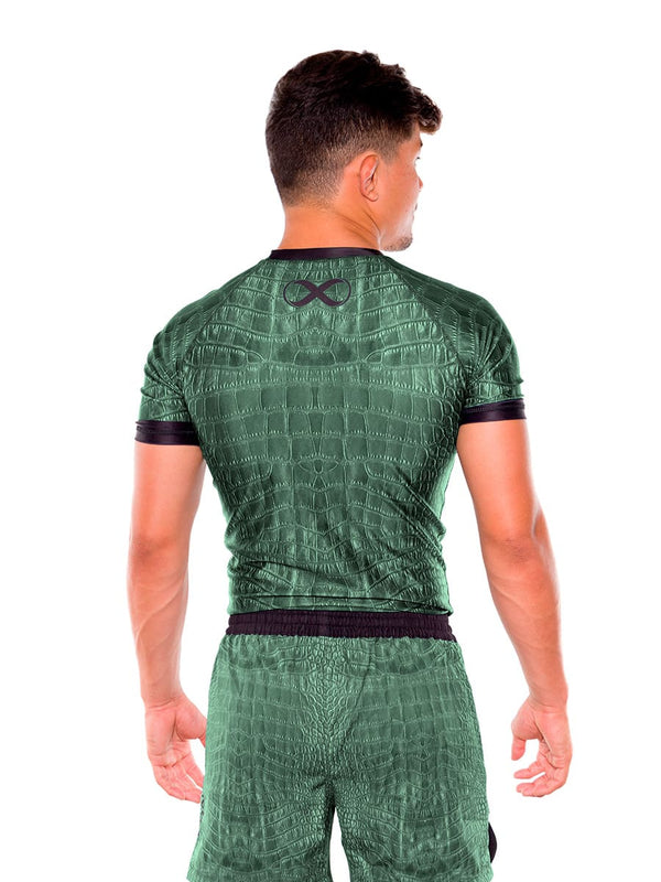 Crocodile No Gi Rash Guard Short Sleeve