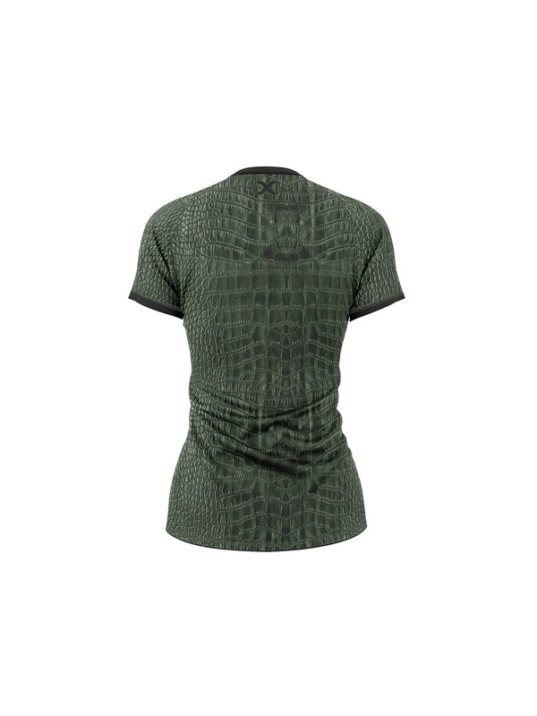 Crocodile Women's No Gi Rash Guard Short Sleeve