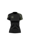 DNA Women's No Gi Rash Guard Short Sleeve Black