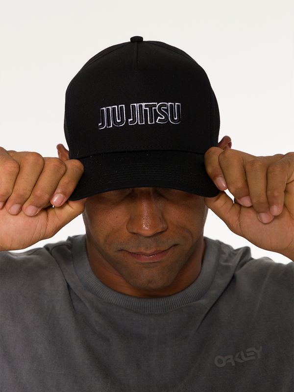 Jiu Jitsu Black A-Frame Hat