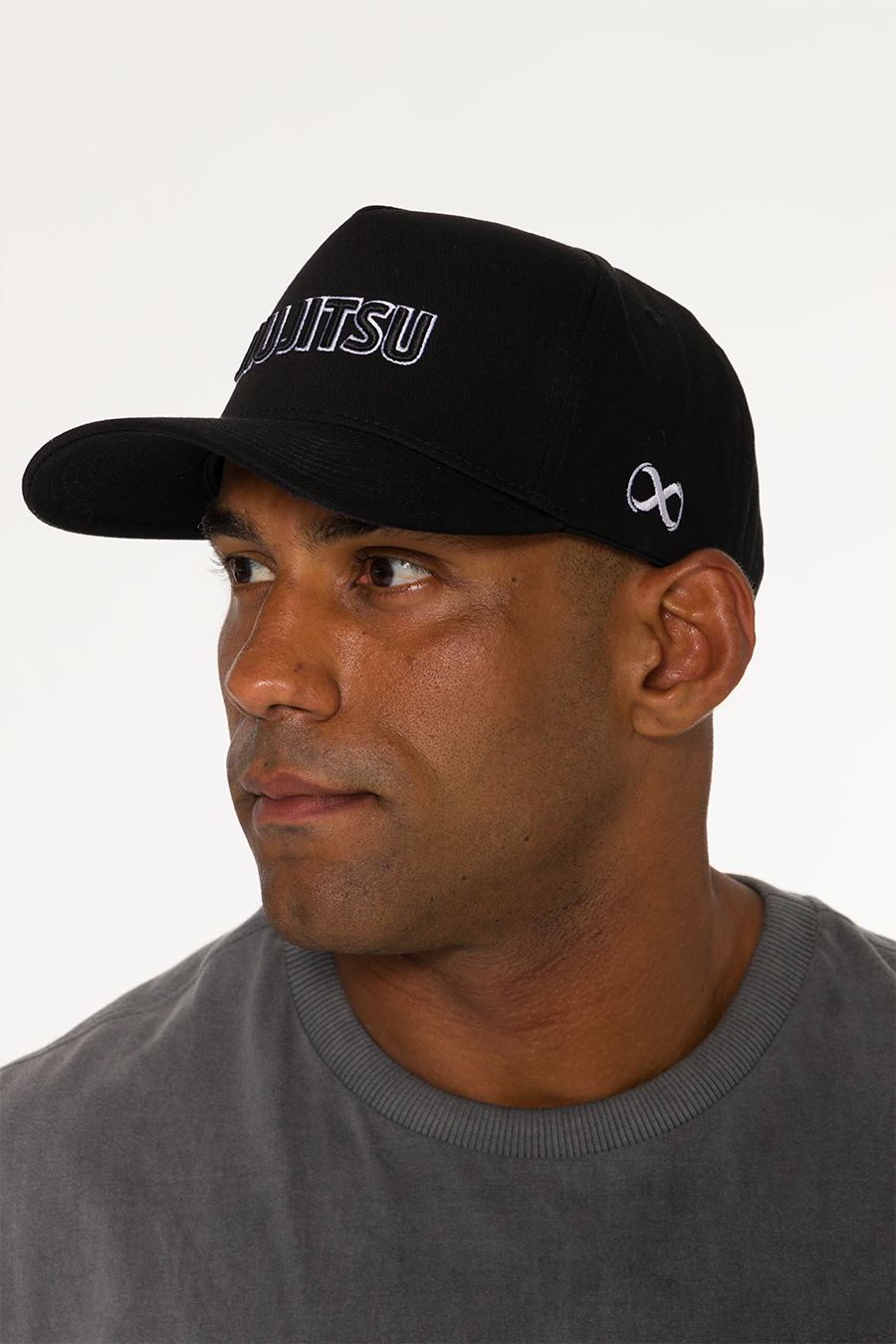 Jiu Jitsu Black A-Frame Hat