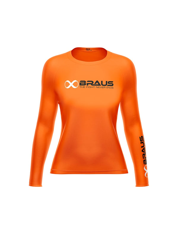 Ranked Kids No Gi Rash Guard Long Sleeve