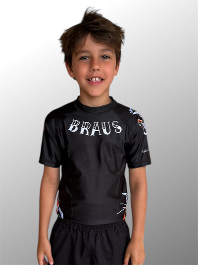 Shark Tank Kids No Gi Rash Guard Short Sleeve