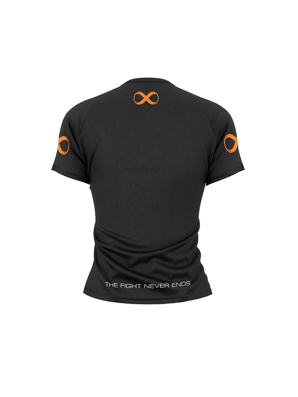 Ranked Kids Rash Guard Short Sleeve Black