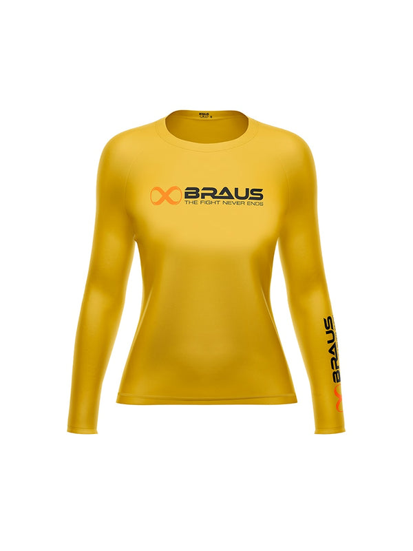 Ranked Kids No Gi Rash Guard Long Sleeve