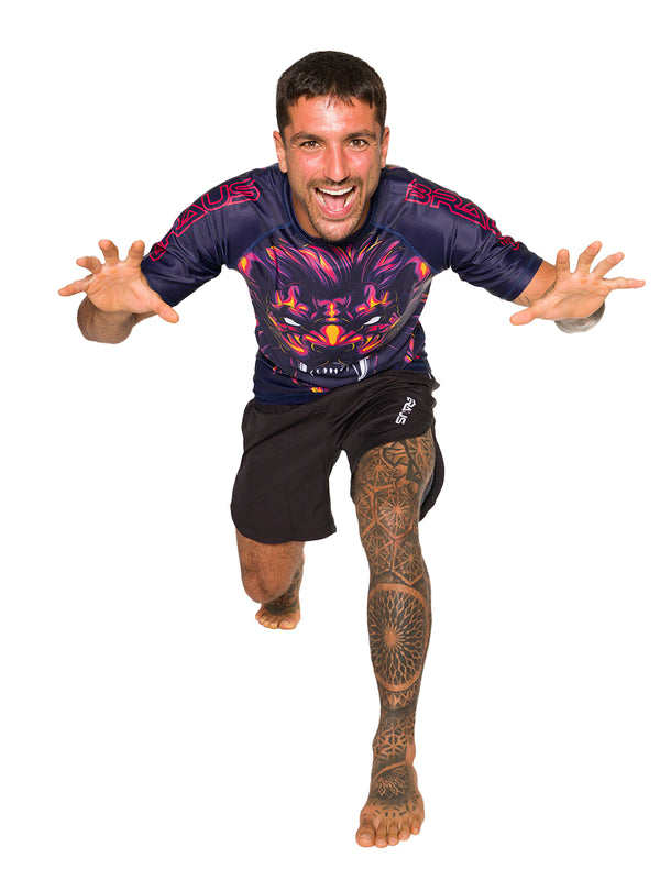 Lion No Gi Rash Guard Short Sleeve