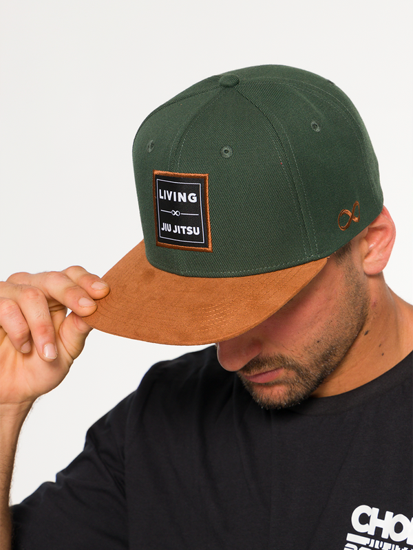 Living Jiu Jitsu Snapback Hat Army Green