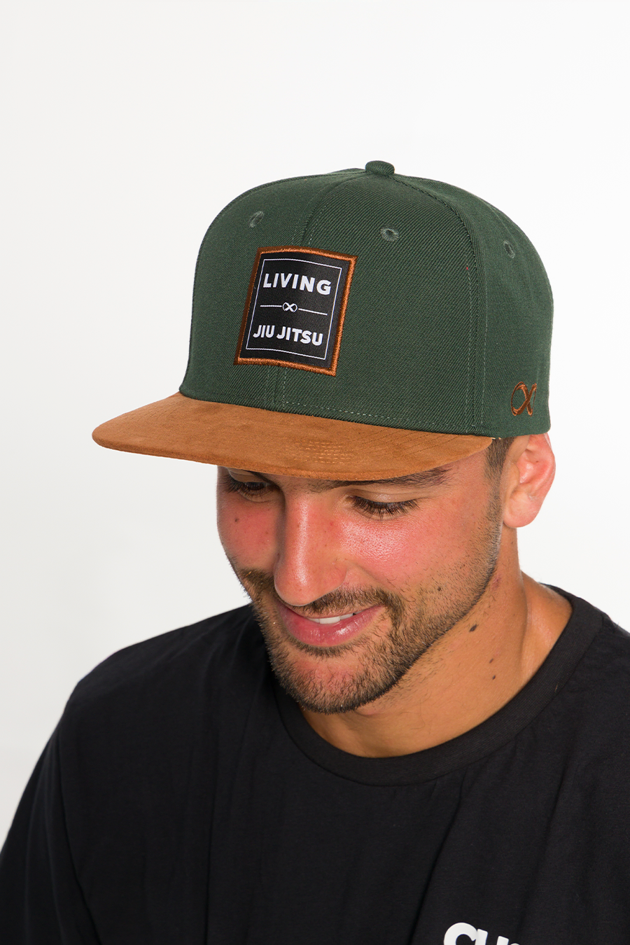 Living Jiu Jitsu Snapback Hat Army Green