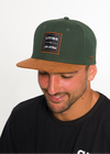 Living Jiu Jitsu Snapback Hat Army Green