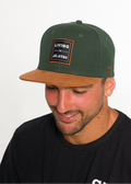 Living Jiu Jitsu Snapback Hat Army Green