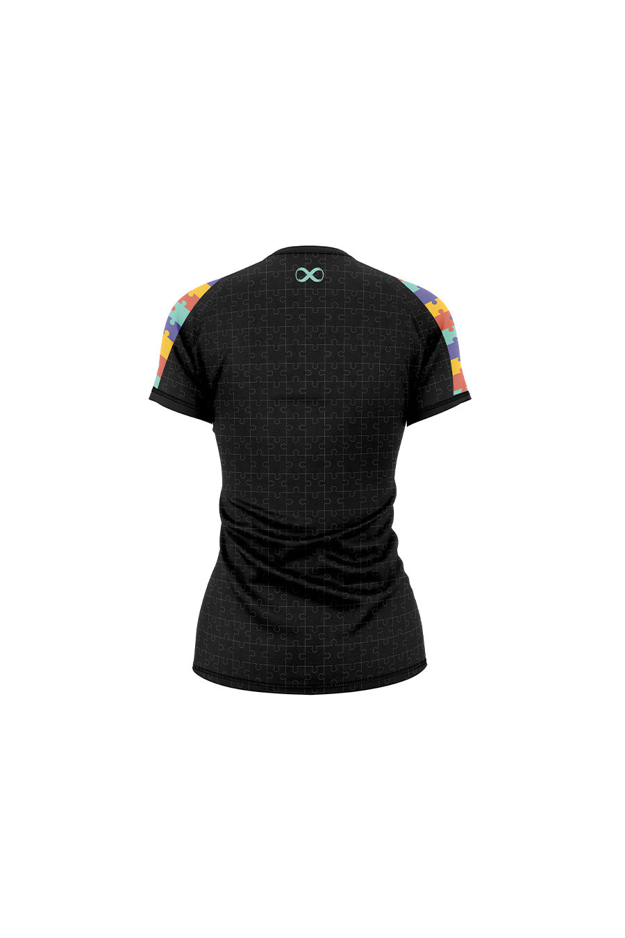 Puzzle Women's No Gi Rash Guard Short Sleeve