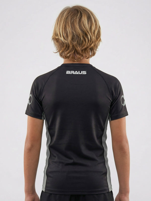 Ranked Boost Kids Rash Guard Short Sleeve