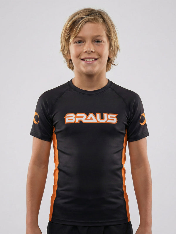 Ranked Boost Kids Rash Guard Short Sleeve