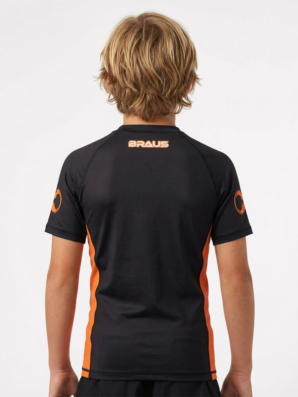 Ranked Boost Kids Rash Guard Short Sleeve