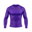 Ranked V1 No Gi Rash Guard Long Sleeve Purple