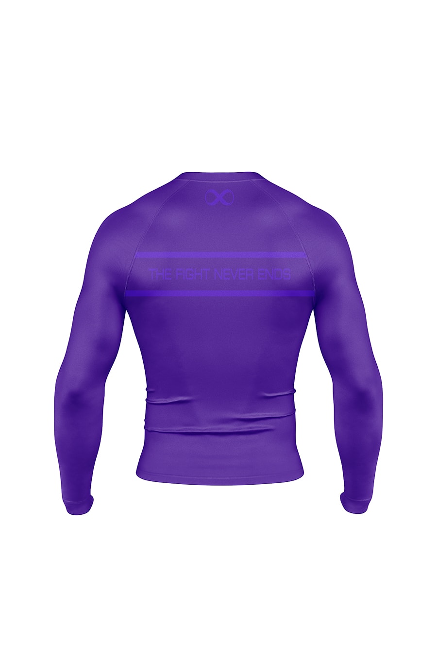 Ranked V1 No Gi Rash Guard Long Sleeve Purple