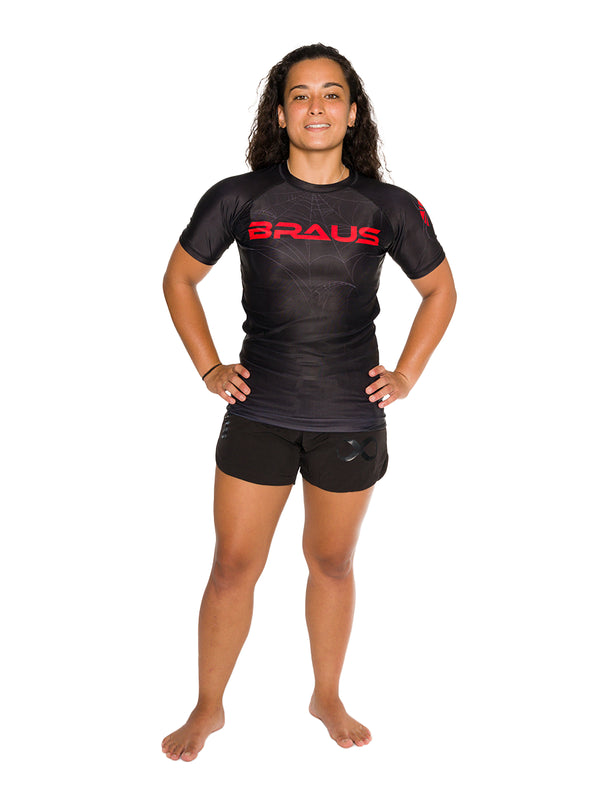 Redback Women's No Gi Rash Guard Short Sleeve