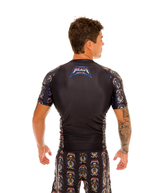 Rock and Roll No Gi Rash Guard Short Sleeve